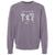 577 Foundation - Root For Each Other - Adult Pigment-Dyed Plum Crewneck Sweatshirt (577R)