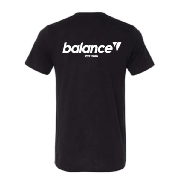 Balance Logo Black Tee