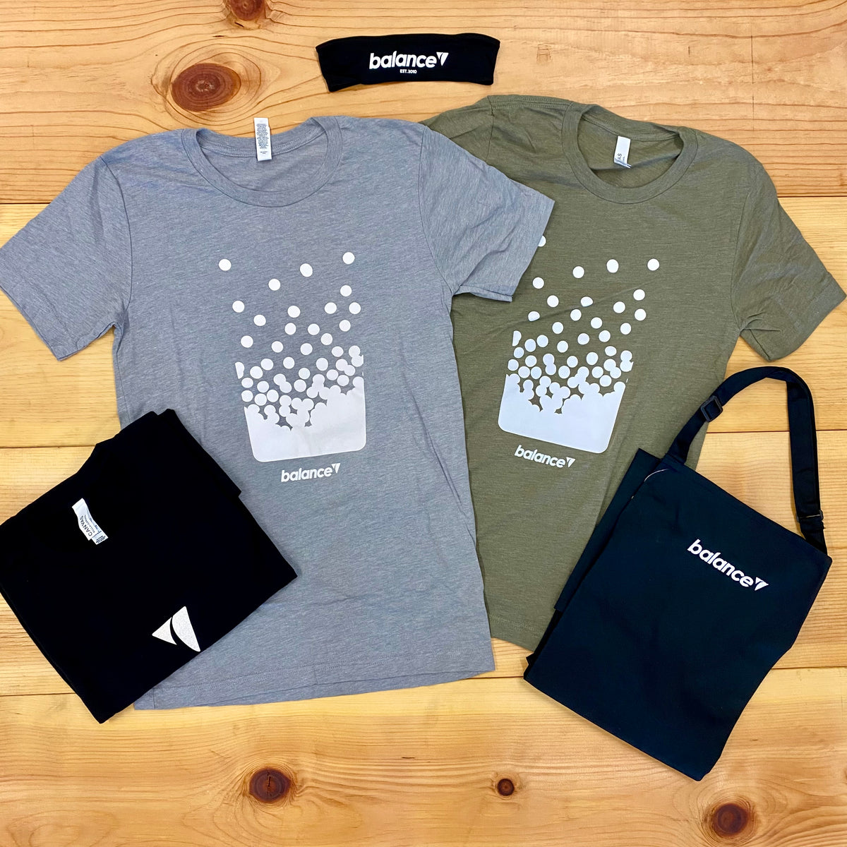 Balance Bubble Tea Uniform Pack Headband w/ Apron