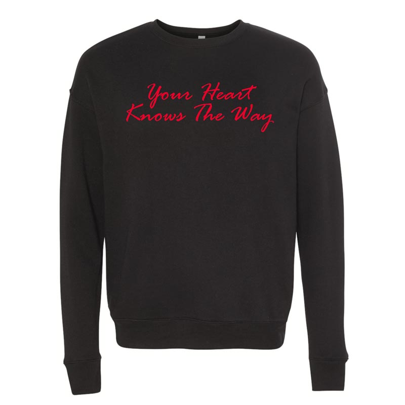 California Yoga - Your Heart Knows the Way Unisex Crewneck Sweatshirt (CALI23)