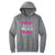 Whitmer Med Tech - Pink Paw Print 2025 - Graphite Heather Hoodie (WMDTC)