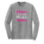 Whitmer Med Tech - Pink Paw Print 2025 - Graphite Heather Long Sleeve Tee (WMDTC)