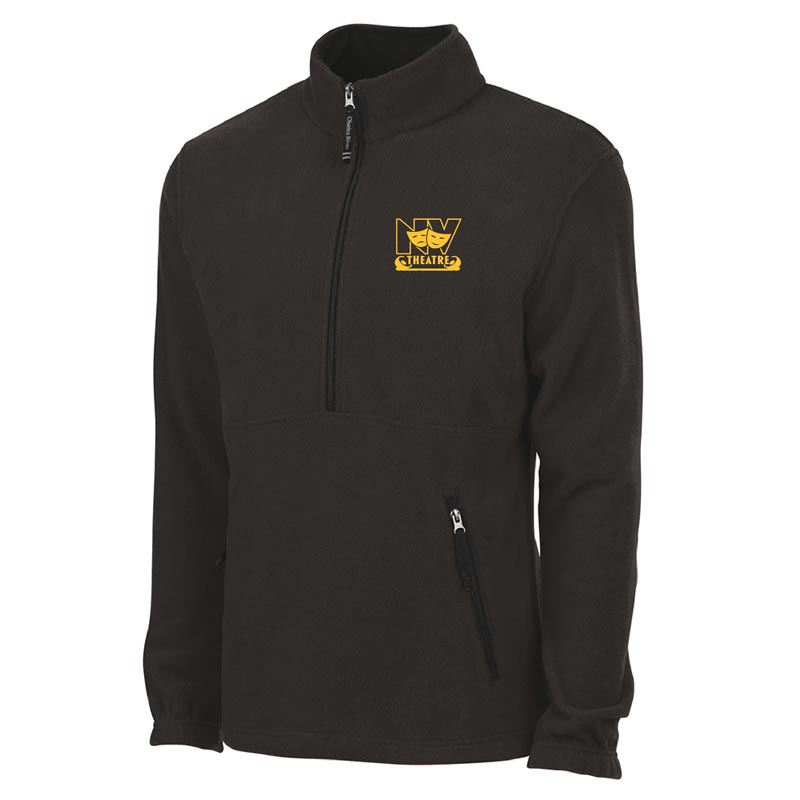 Northview Theatre - Embroidered Unisex Black Fleece Quarter-Zip (NVT23)