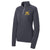 Northview Theatre - Embroidered Women's Grey Poly Quarter-Zip (NVT23)