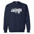 Saint Joseph - Jaguars White Text - Adult Navy Crewneck Sweatshirt (SJSW5)