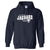 Saint Joseph - Jaguars White Text - Adult Navy Hoodie (SJSW5)