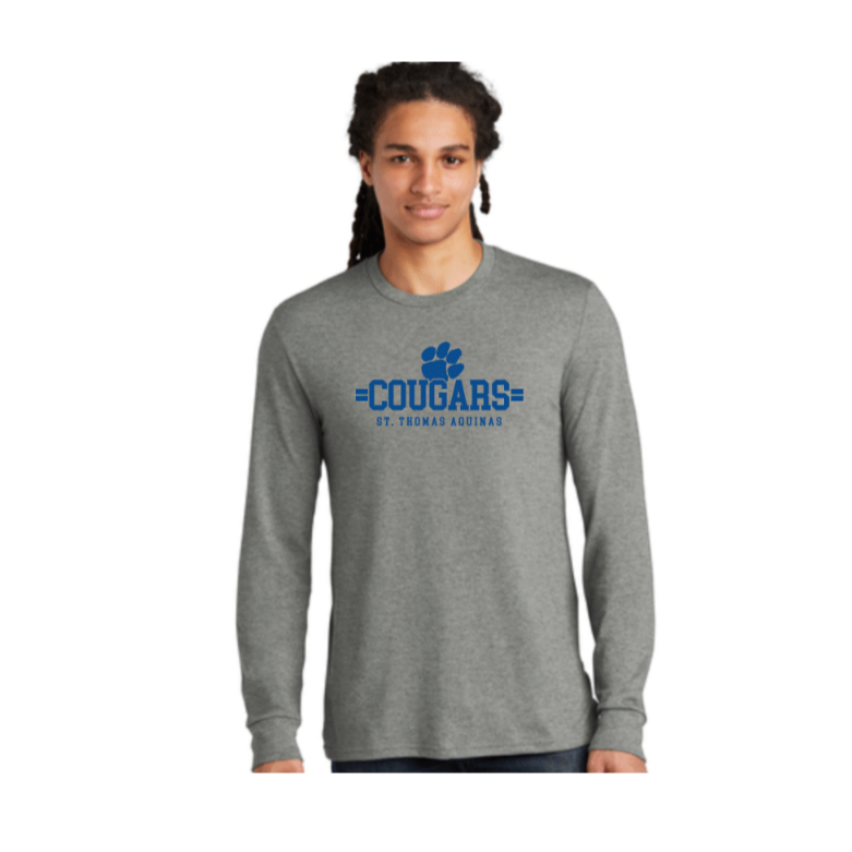 St Thomas Aquinas Adult Long Sleeve Triblend Tee  (STAS24)