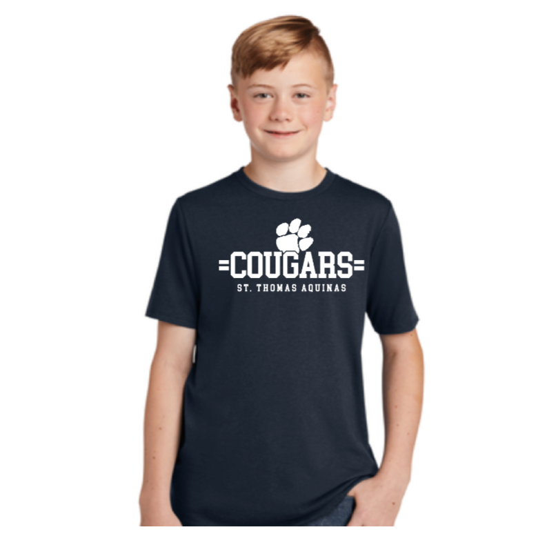 St Thomas Aquinas Youth Short Sleeve Triblend Tee  (STAS24)