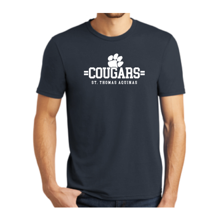 St Thomas Aquinas Adult Short Sleeve Triblend Tee (STAS24)