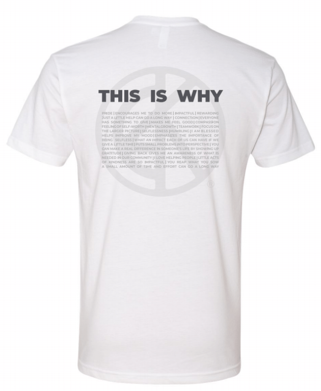 White Care for Kids Tee DG24