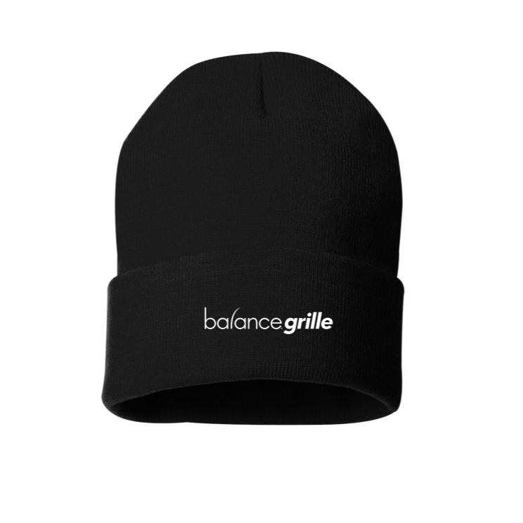 Balance - Black Beanie