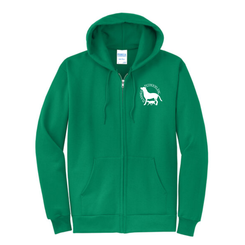 PP - Planned Pethood Kelly Adult Zip-Up Hoodie
