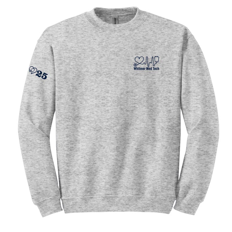 Whitmer Med Tech - Spine 2025 - Ash Crewneck Sweatshirt (WMDTC)