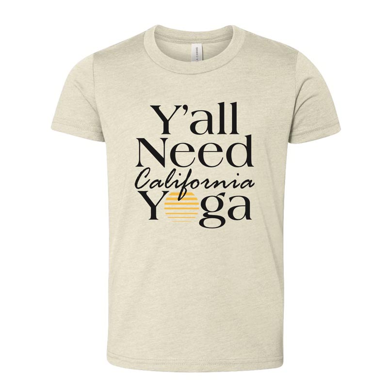 California Yoga - Y'all Need Yoga Youth Tee (CALI23)