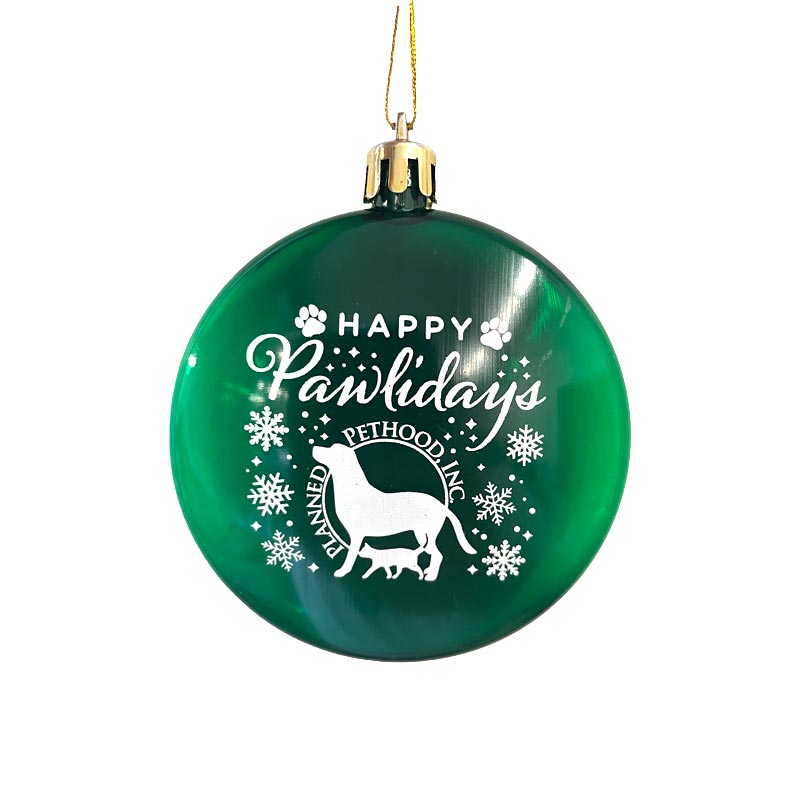PP - Happy Pawlidays Christmas Ornament