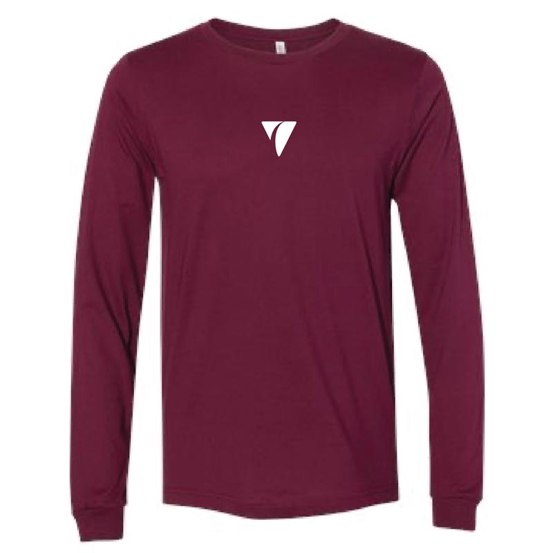 Balance Logo Maroon Long Sleeve