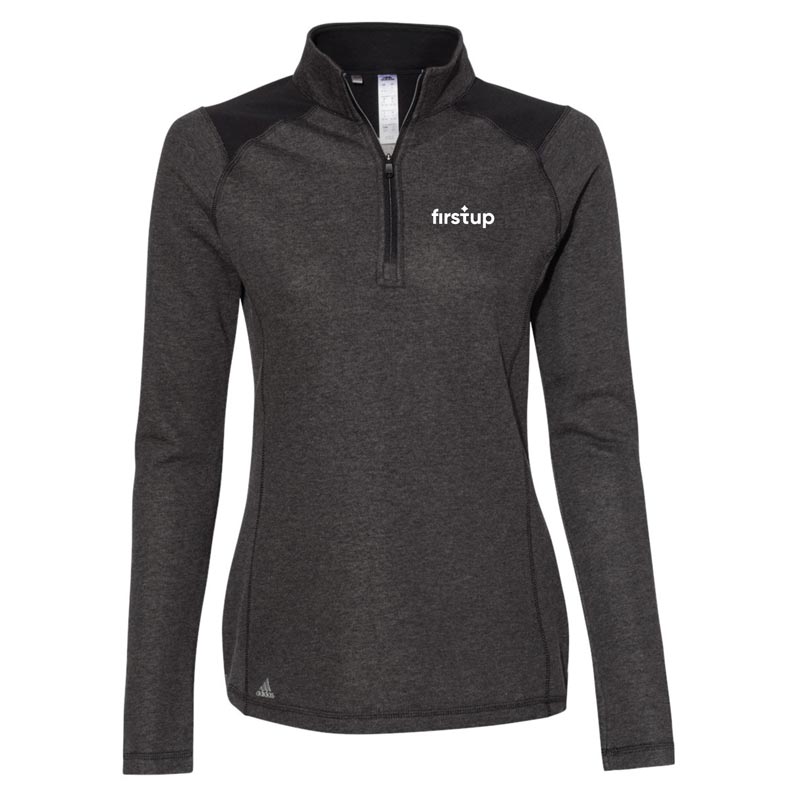 FirstUp Embroidered Women's Quarter Zip (FRST)