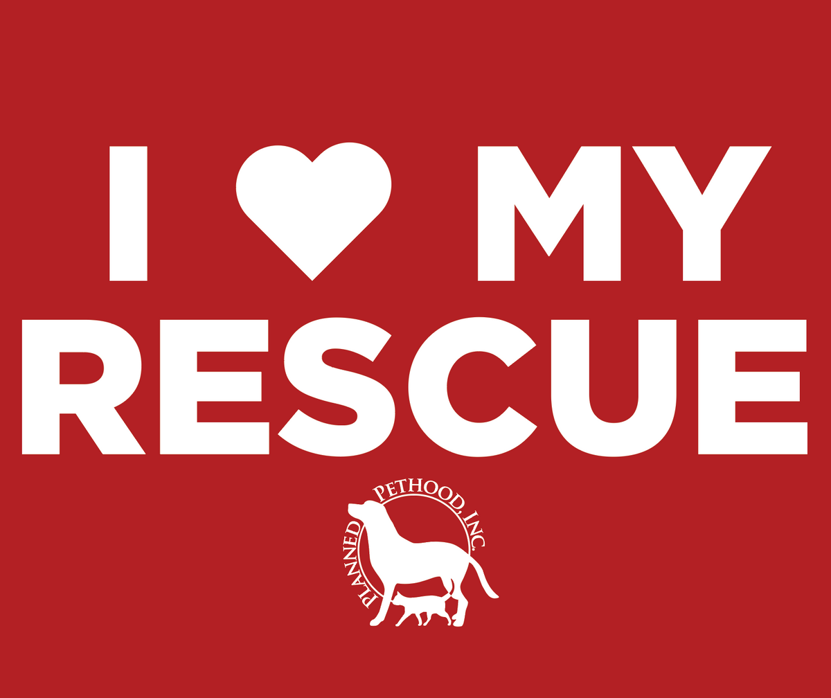 PP - Planned Pethood I Love My Rescue Campfire Mug