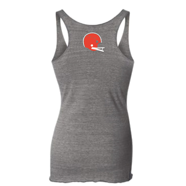BELLA + CANVAS - Women&#39;s Triblend Racerback Tank - 8430 (Honolulu Browns Backers)